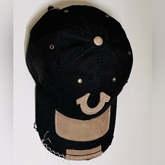 VTG True Religion - 2 Chainz - Leather Snap Back - Picture 5 of 11